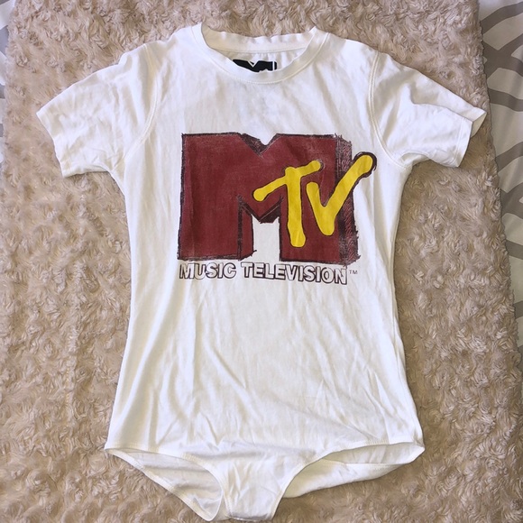 MTV Tops - BOGO 50% MTV Vintage Bodysuit